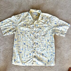 Columbia fish themed shirt